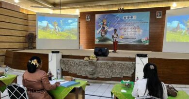 Spenas Denpasar Menggelar Lomba Bulan Bahasa Bali, Sekaligus Ajang Sosialisasi SPMB Tahun 2026/2027