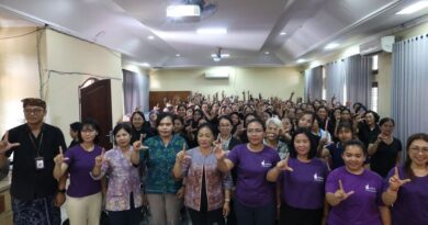 248 Kader TP PKK dan Posyandu Kecamatan Denbar Ikuti Penguatan Literasi Tentang Pengolahan Sampah Berbasis Sumber