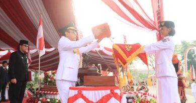 Walikota Jaya Negara Pimpin Apel HUT ke-81 RI, Ajak Warga Denpasar Perkuat Kepedulian dan Gotong Royong